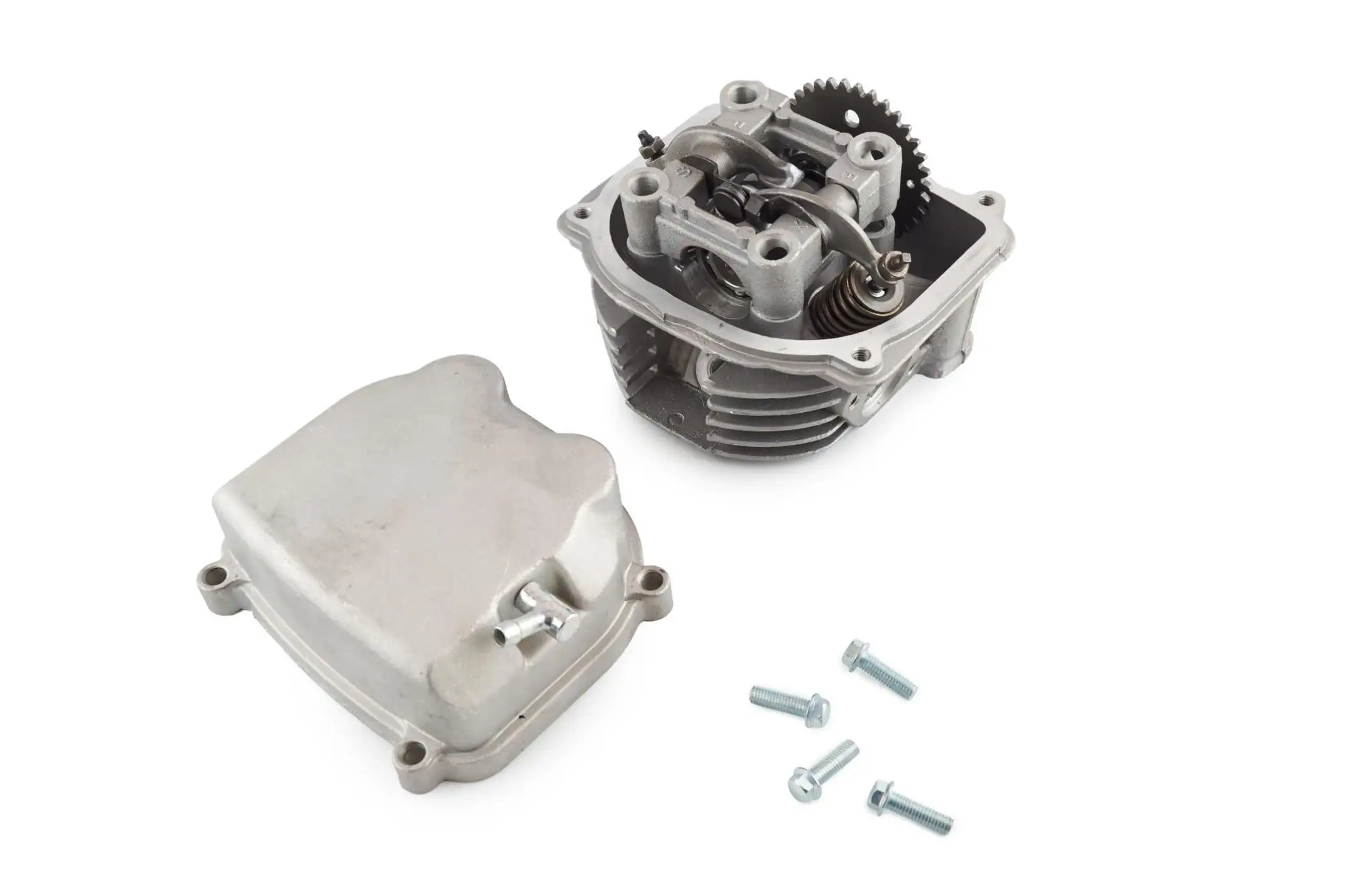 Головка цилиндра   4T GY6 150   (в сборе, +крышка) EVO-2