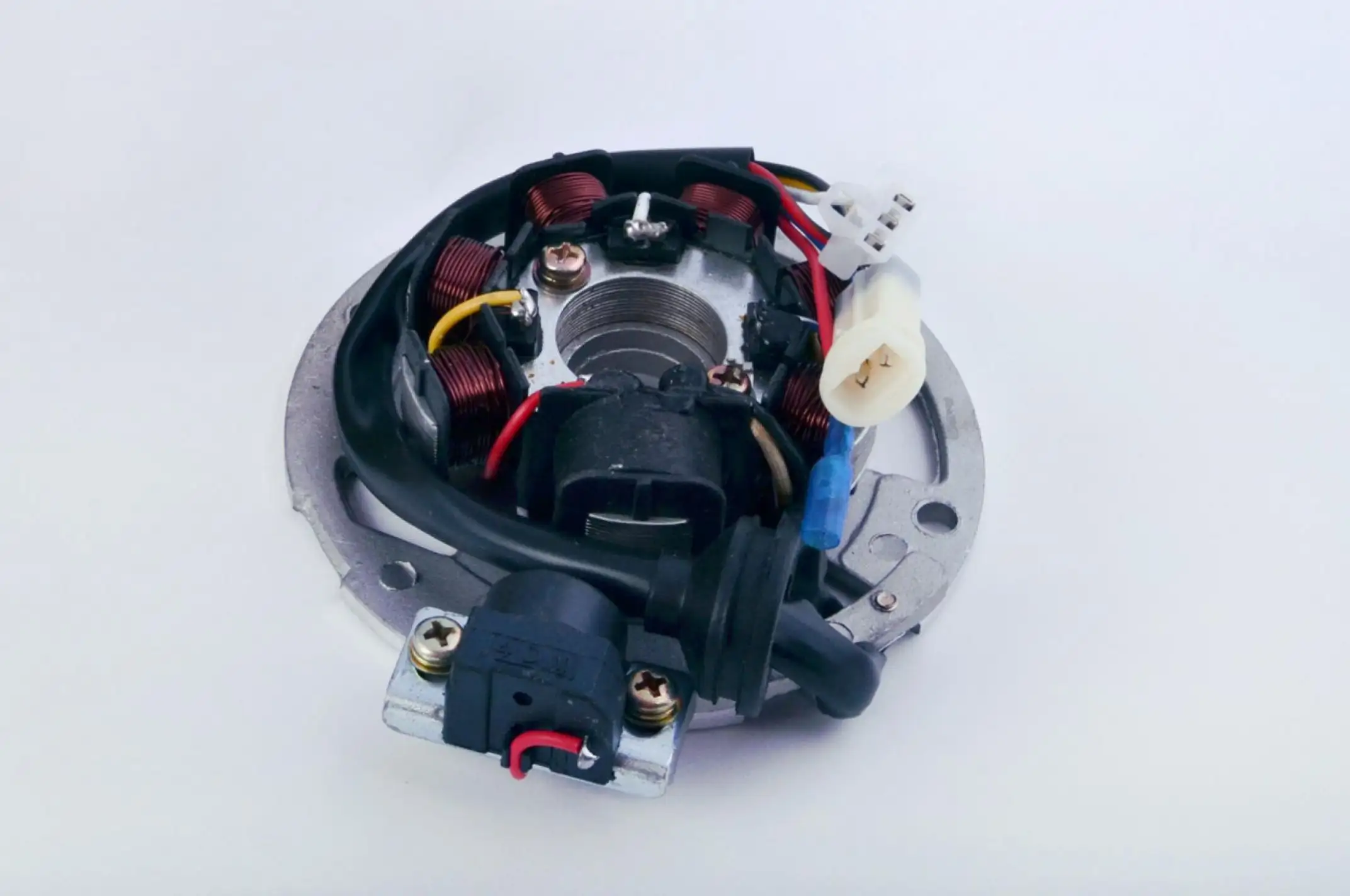 Статор генератора   Yamaha JOG 50   (5+1 катушек, 5 проводов)      (mod.A)