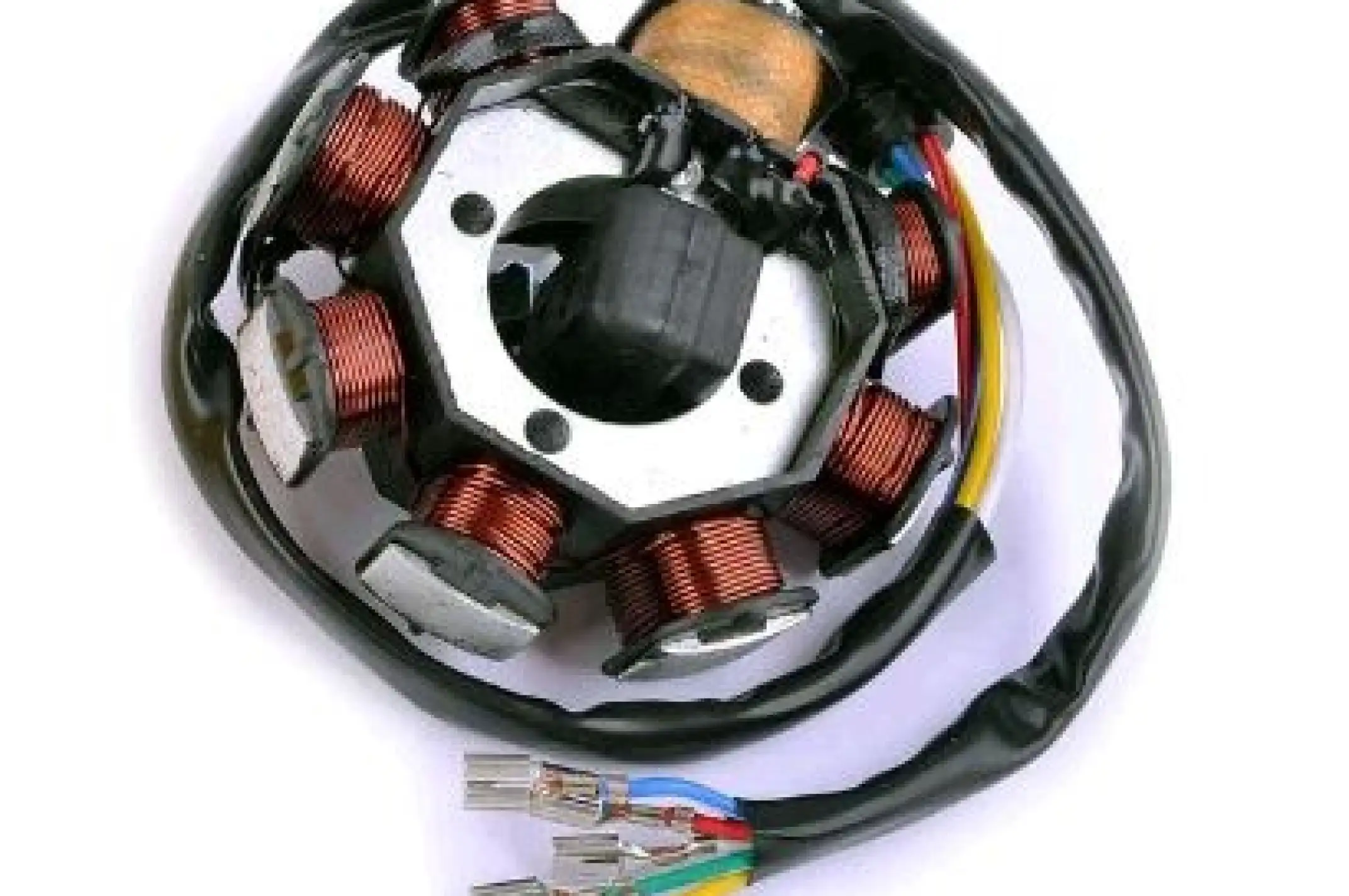 Статор генератора 4T CB/CG 150 (7+1 катушек, 5 проводов) STAR