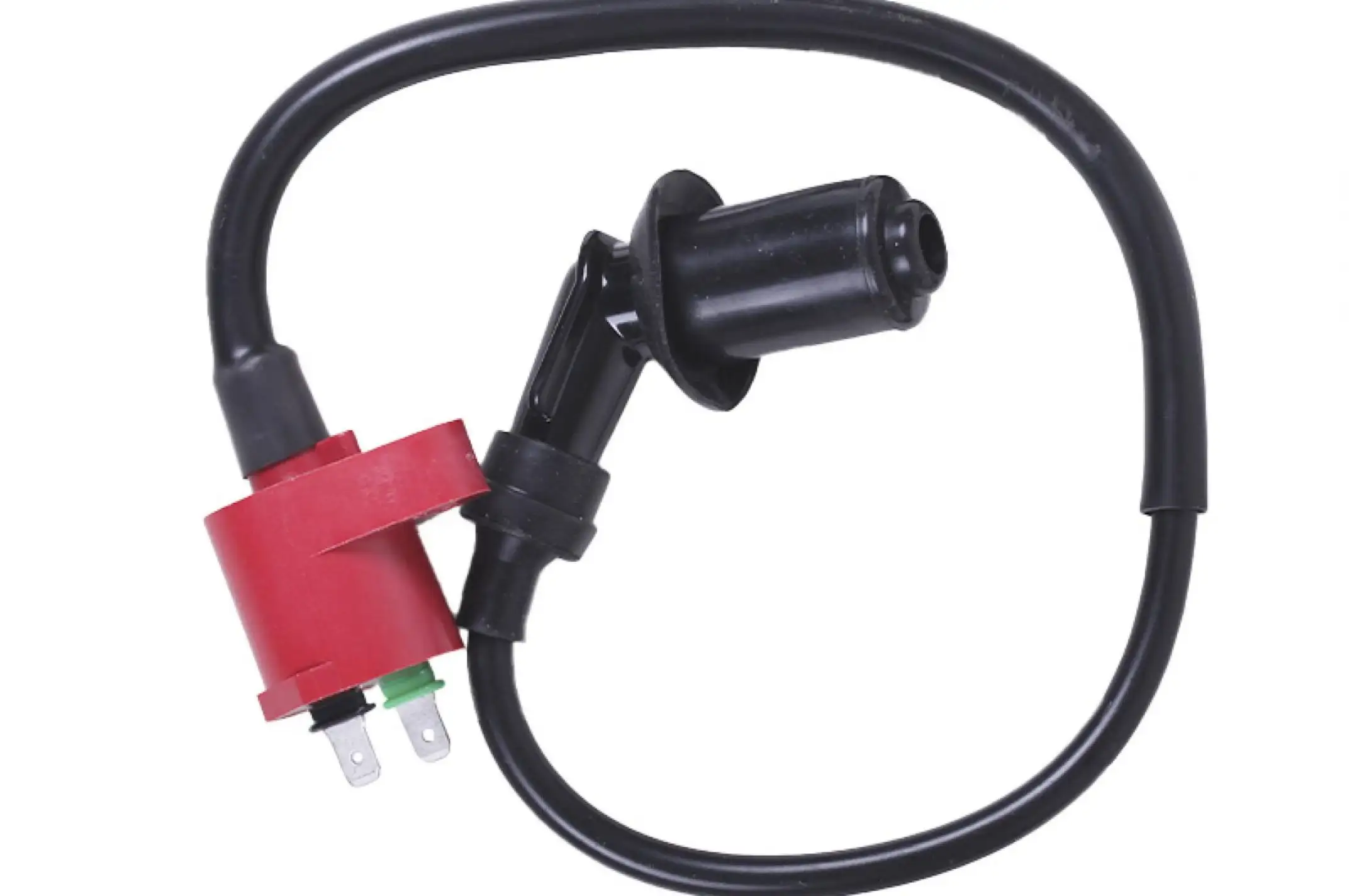 Катушка зажигания (тюнинг) 4T GY6 50-150, Honda DIO (оранжевая, +насвечник) TTG AMG