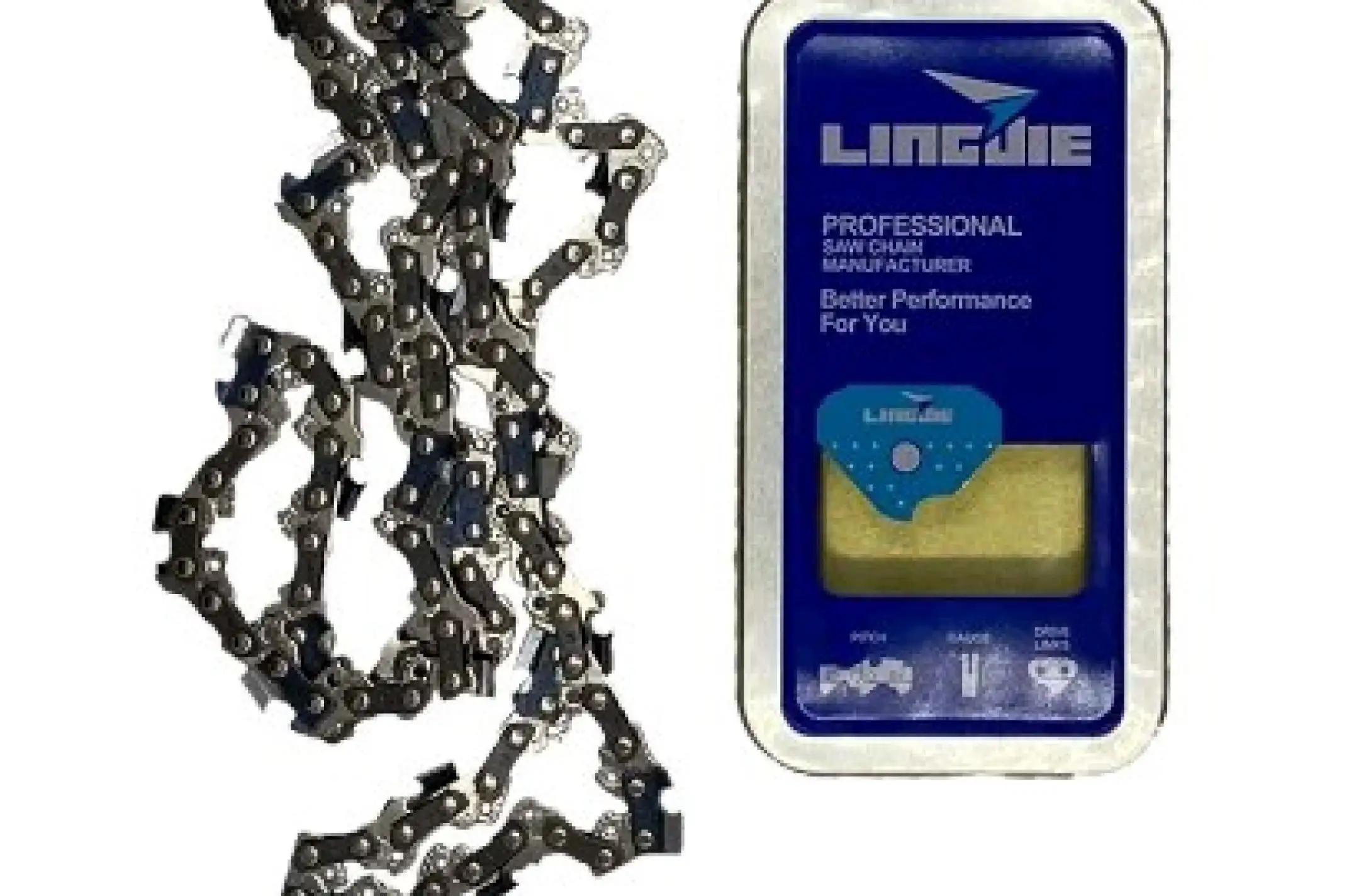 Цепь пильная   3/8, 1.3mm, 52зв, RS, под шину 14 (35см) для Partner 350-401 METAL BOX KOSA-2