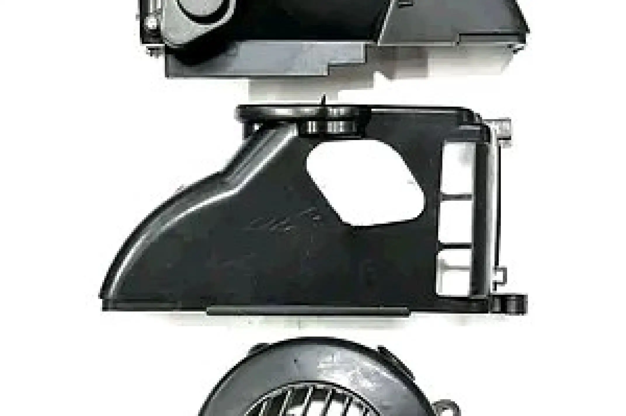 Пластик 4T GY6 50 обдува цилиндра (+ кожух генератора) JING