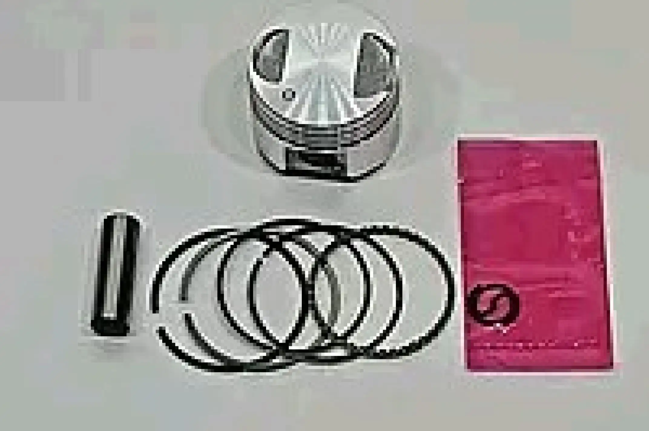 Поршень   Suzuki LETS 4. Address V50G   .STD   (Ø39.00)   SEE  Taiwan NEW