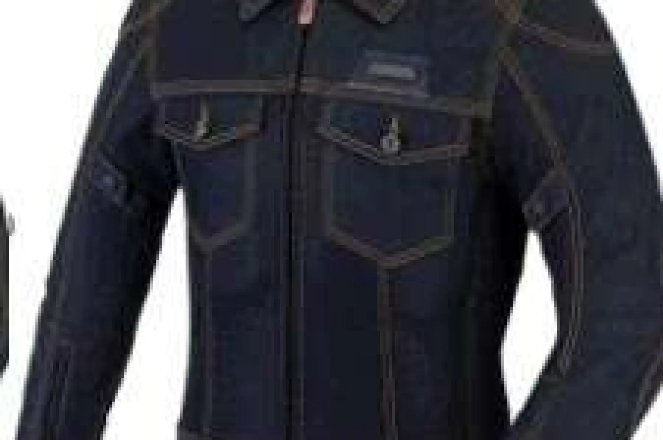 Мотокуртка (джинсовая с защитой) (size:L) VV