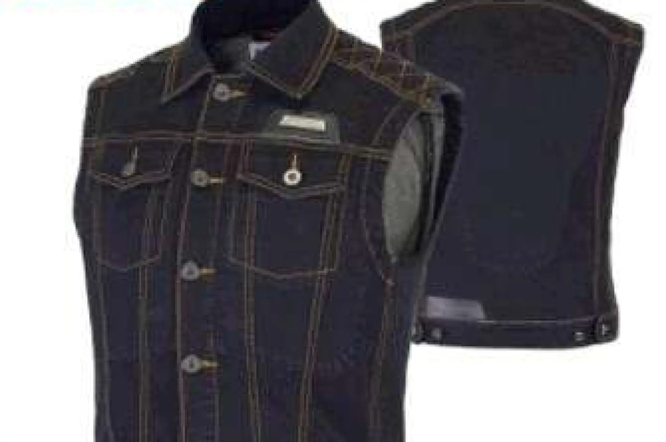 Безрукавка    (джинсовая с защитой) (size:XL) VV
