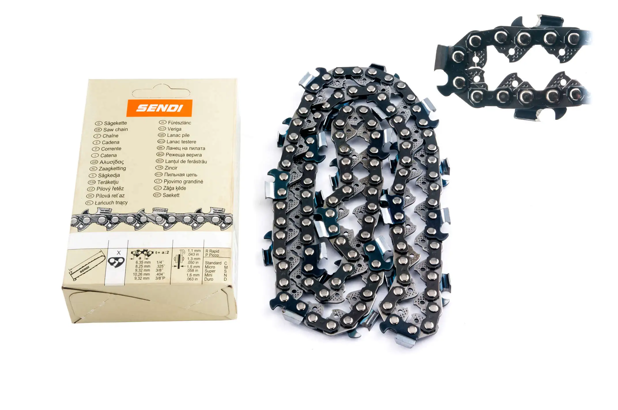 Цепь пильная 3/8, 1.3mm, 54зв, RS, под шину 14 (35см)   BEST