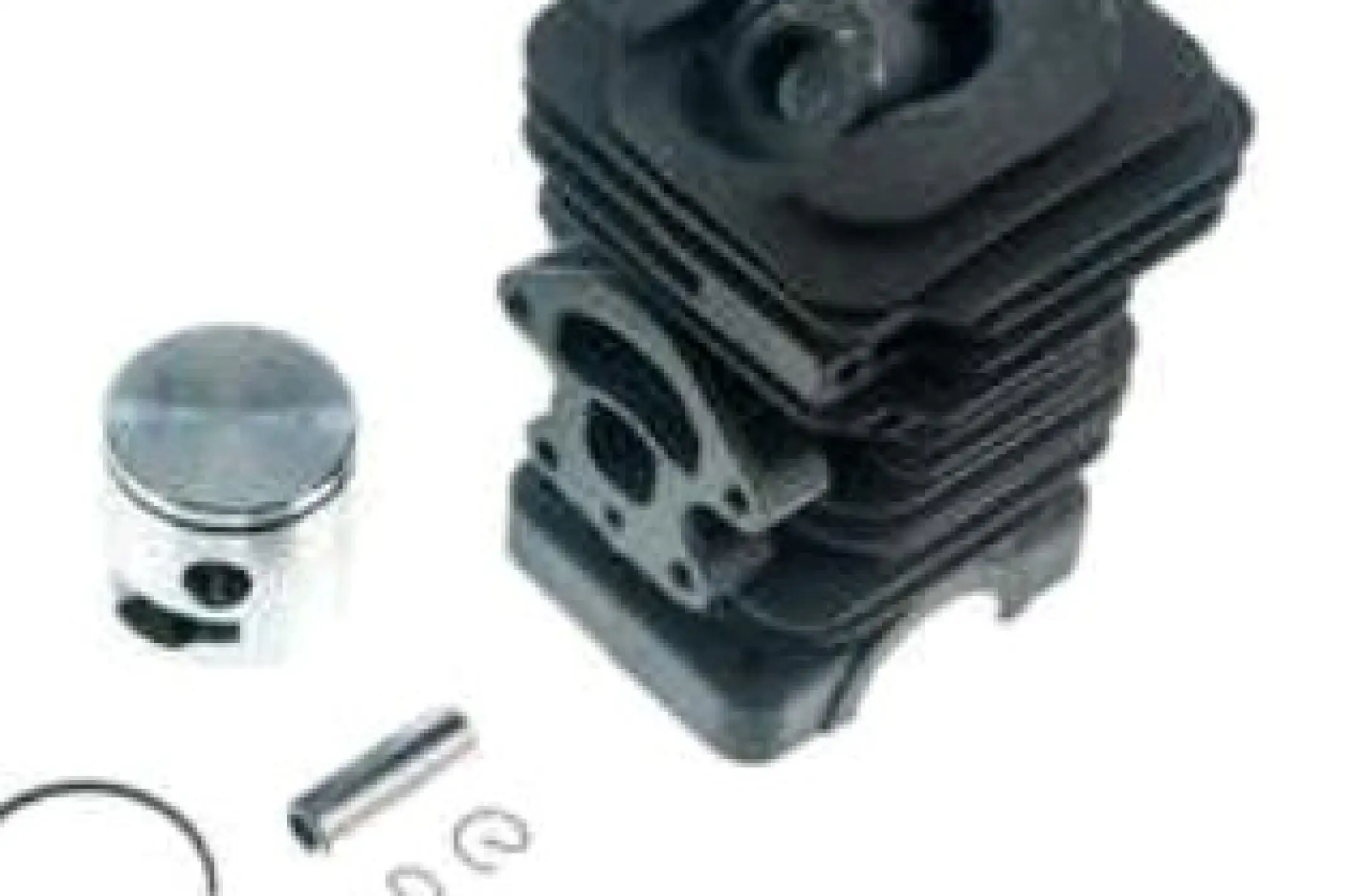 Поршневая б/п (ЦПГ) для Husqvarna 236/240 (Ø39) (черная) (Никосил) EVO