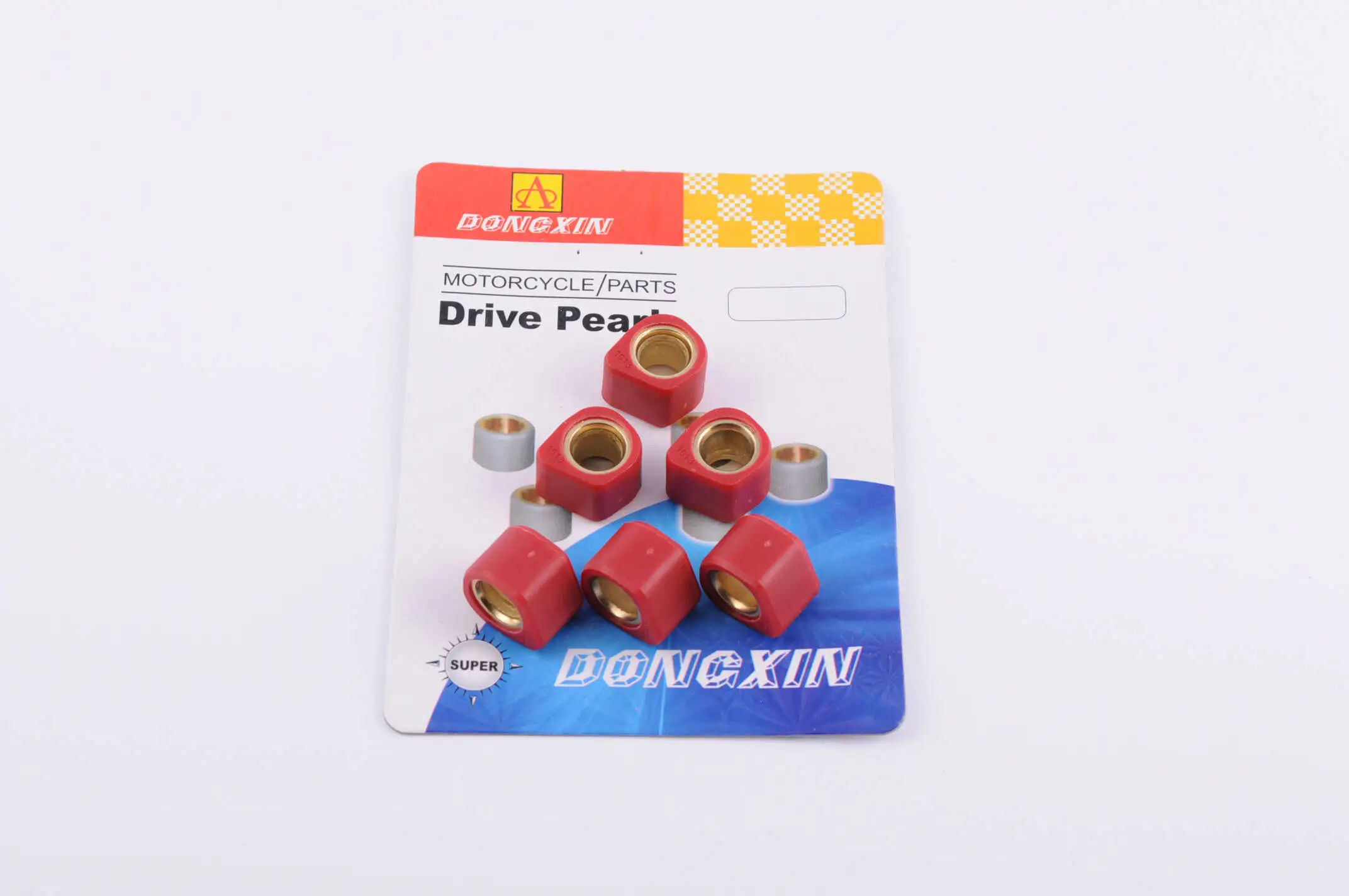 Ролики вариатора (тюнинг)   Suzuki   17*12   12,0г   (красные)   DONGXIN