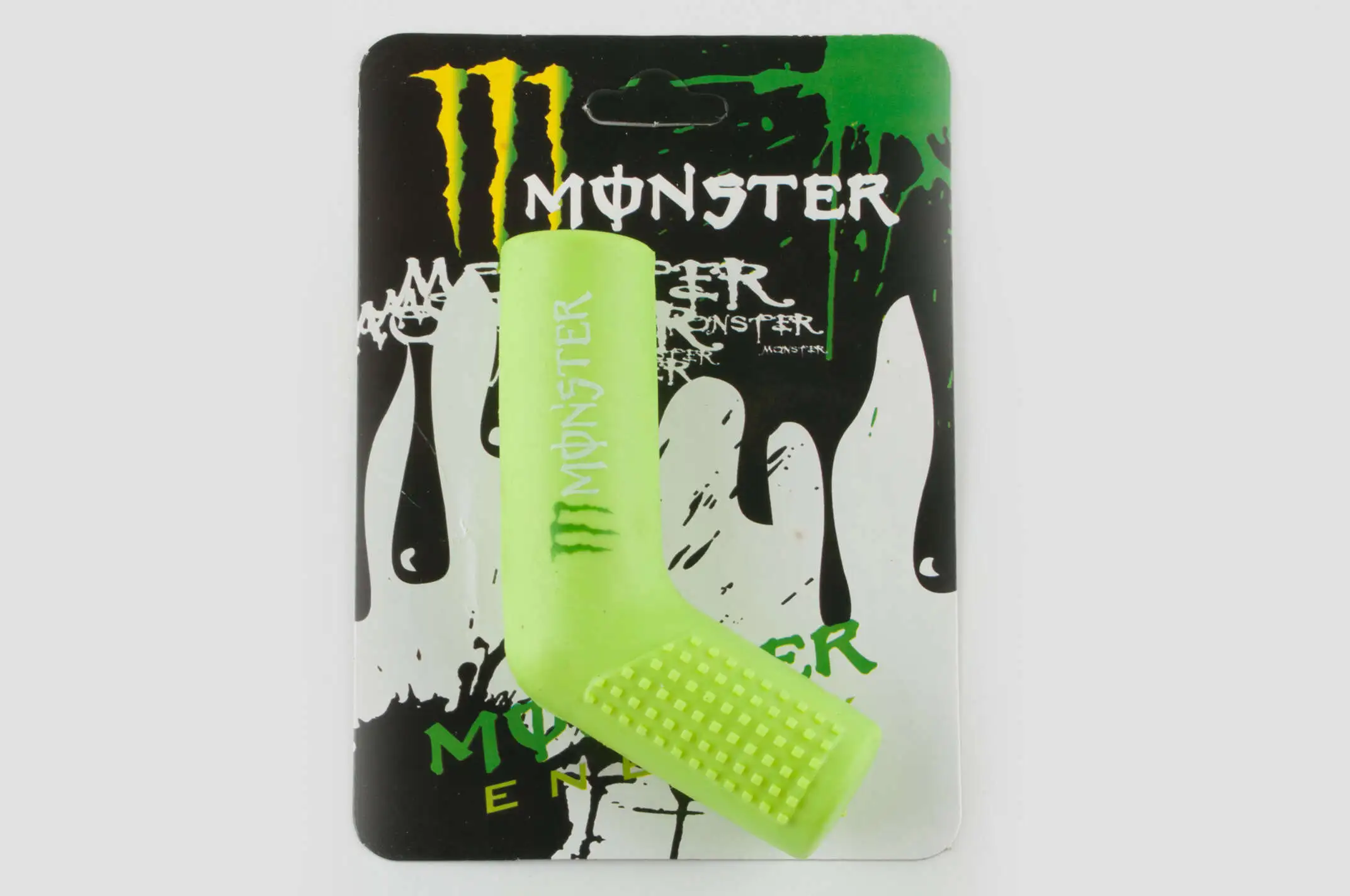 Резинка заводной ножки   MONSTER ENERGY   (универсальная, зеленая)   XJB