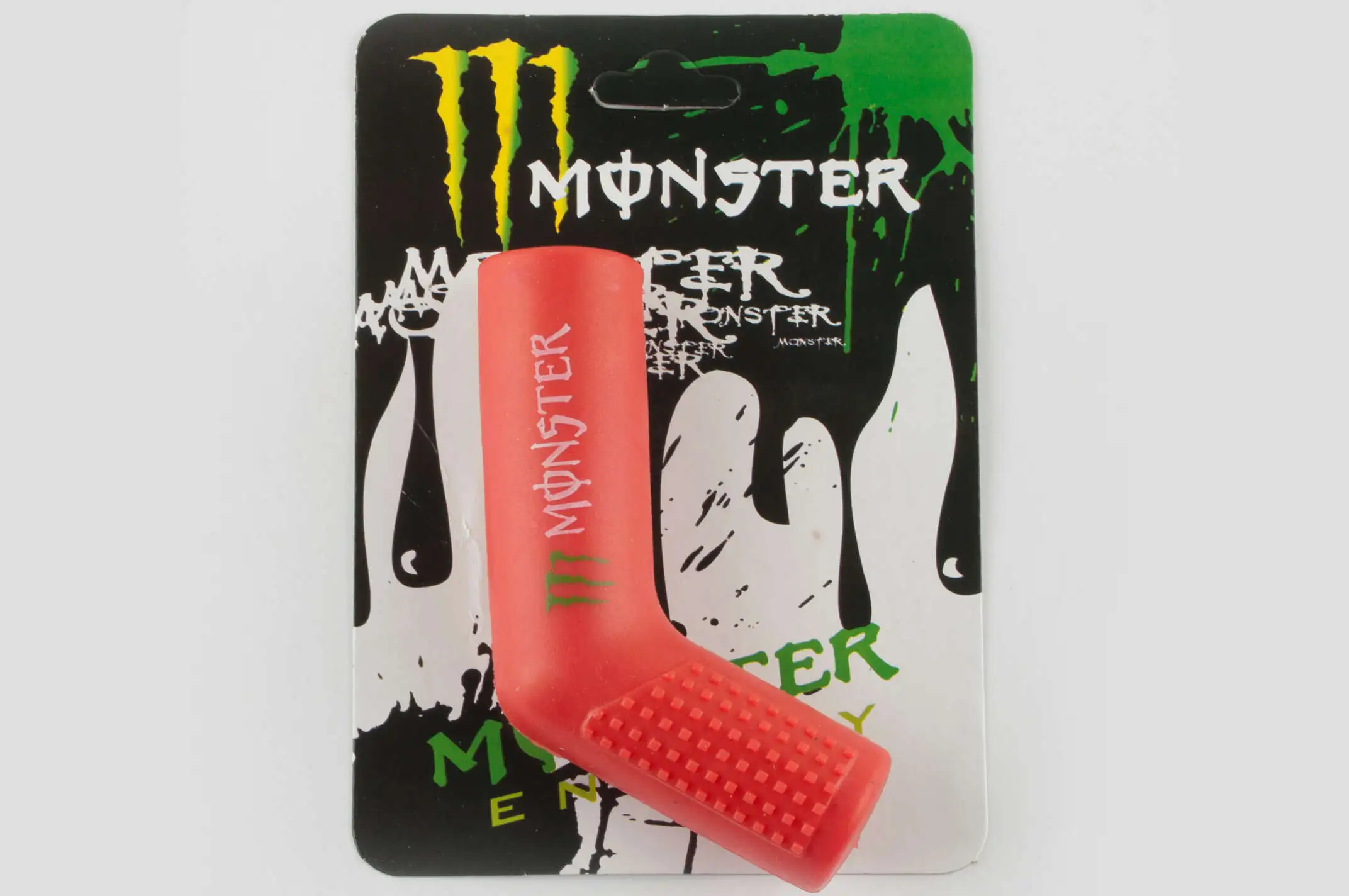 Резинка заводной ножки   MONSTER ENERGY   (универсальная, красная)   XJB