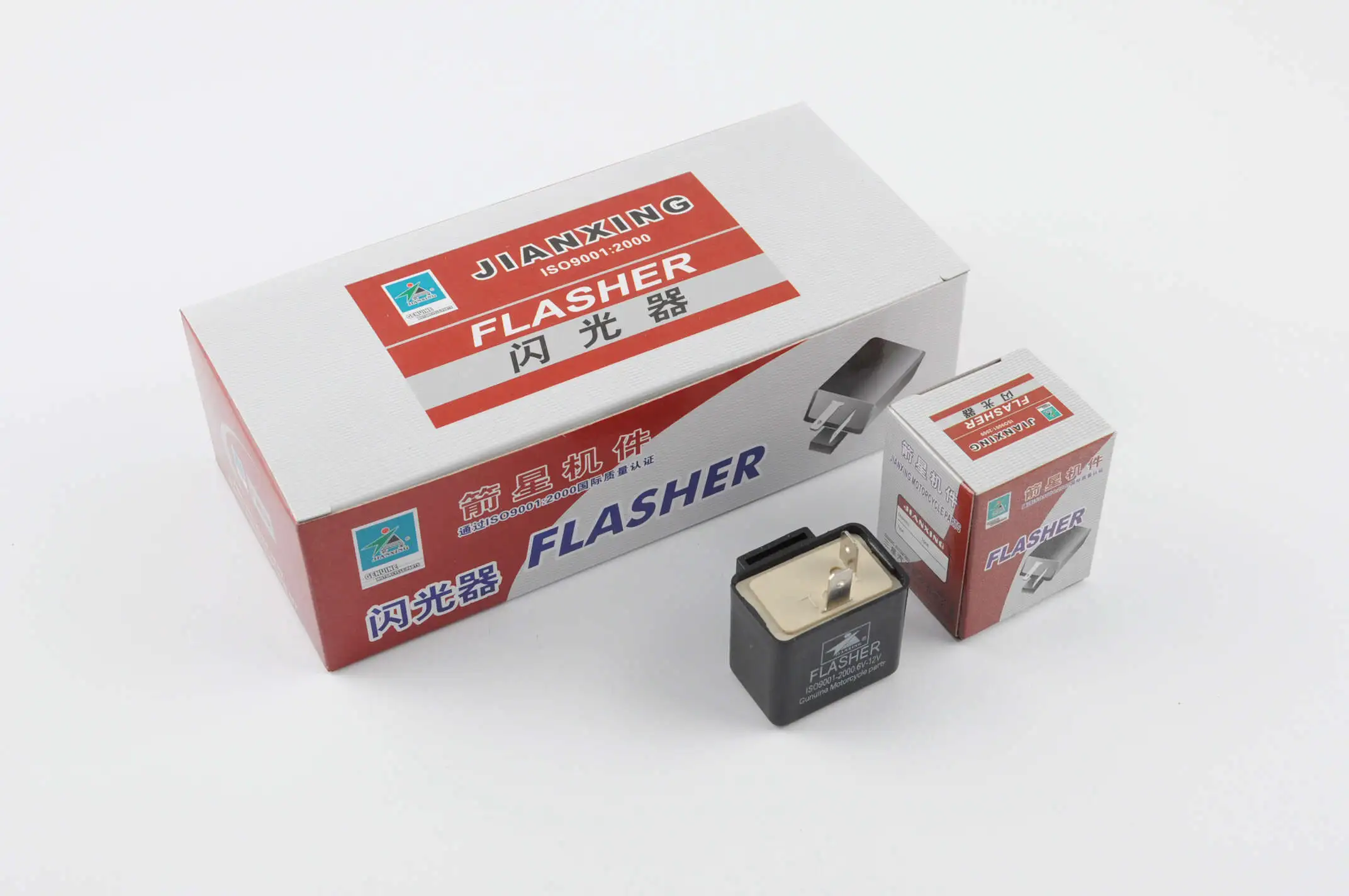 Реле поворотов универсальное   6V-12V (2 контакта, электронное)   JIANXING