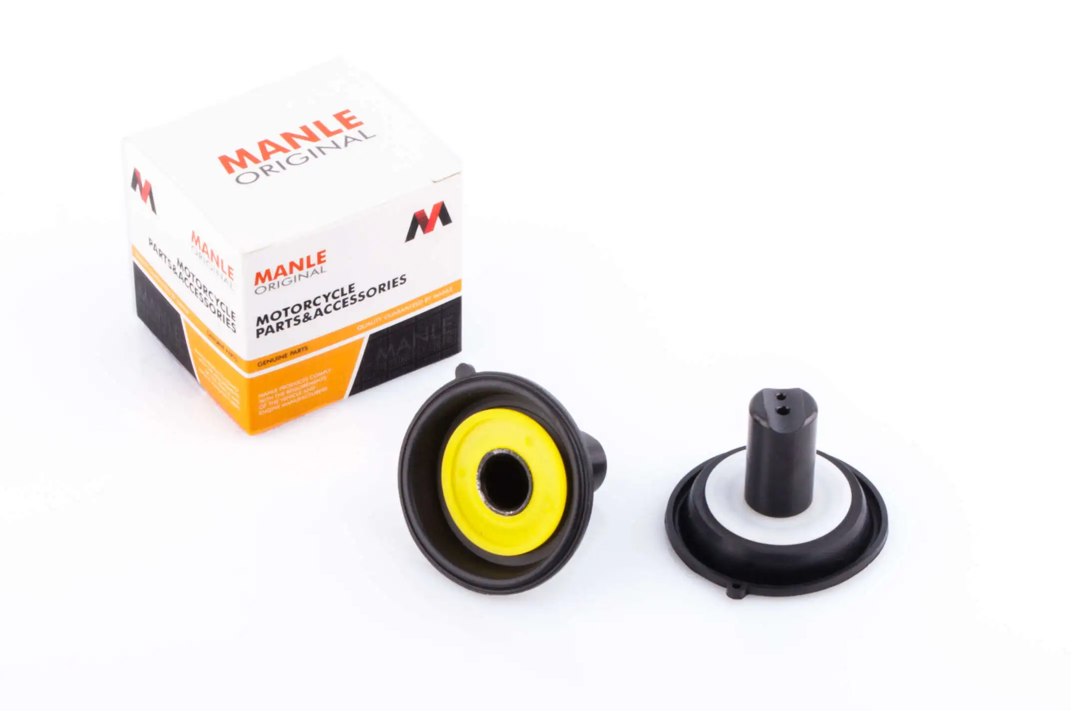 Мембрана карбюратора (с заслонкой)   4T GY6 50   (Ø16mm, основная)   MANLE