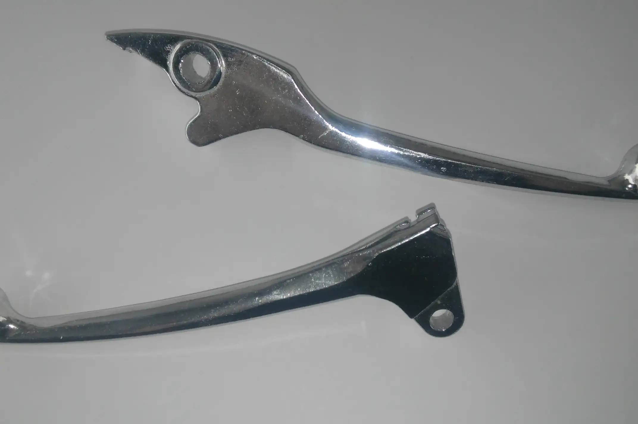 Рычаги руля   Honda LEAD   (голые) (диск/барабан, хром)   EVO