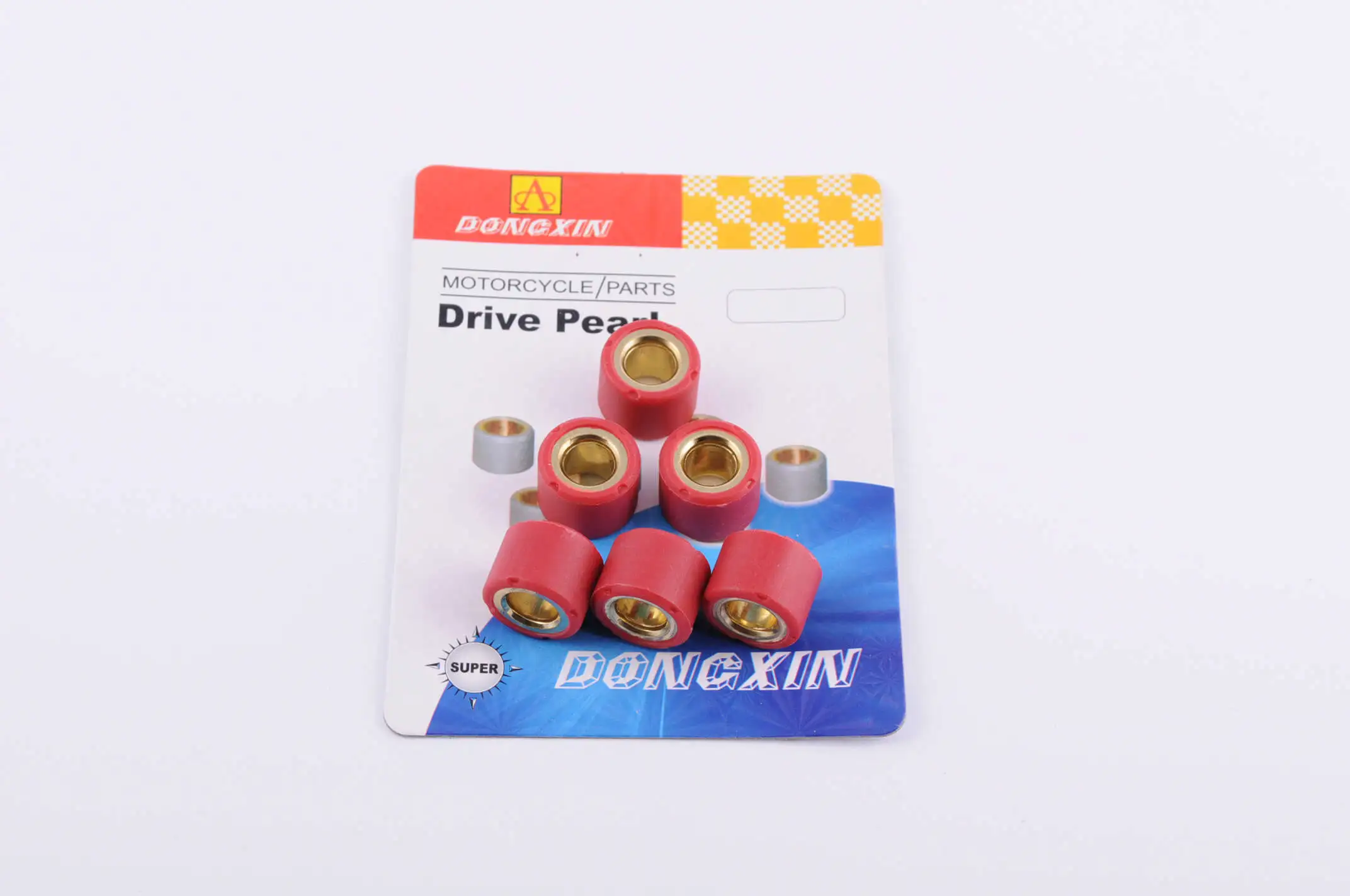 Ролики вариатора   Honda   16*13   7,5г   (красные)   DONGXIN