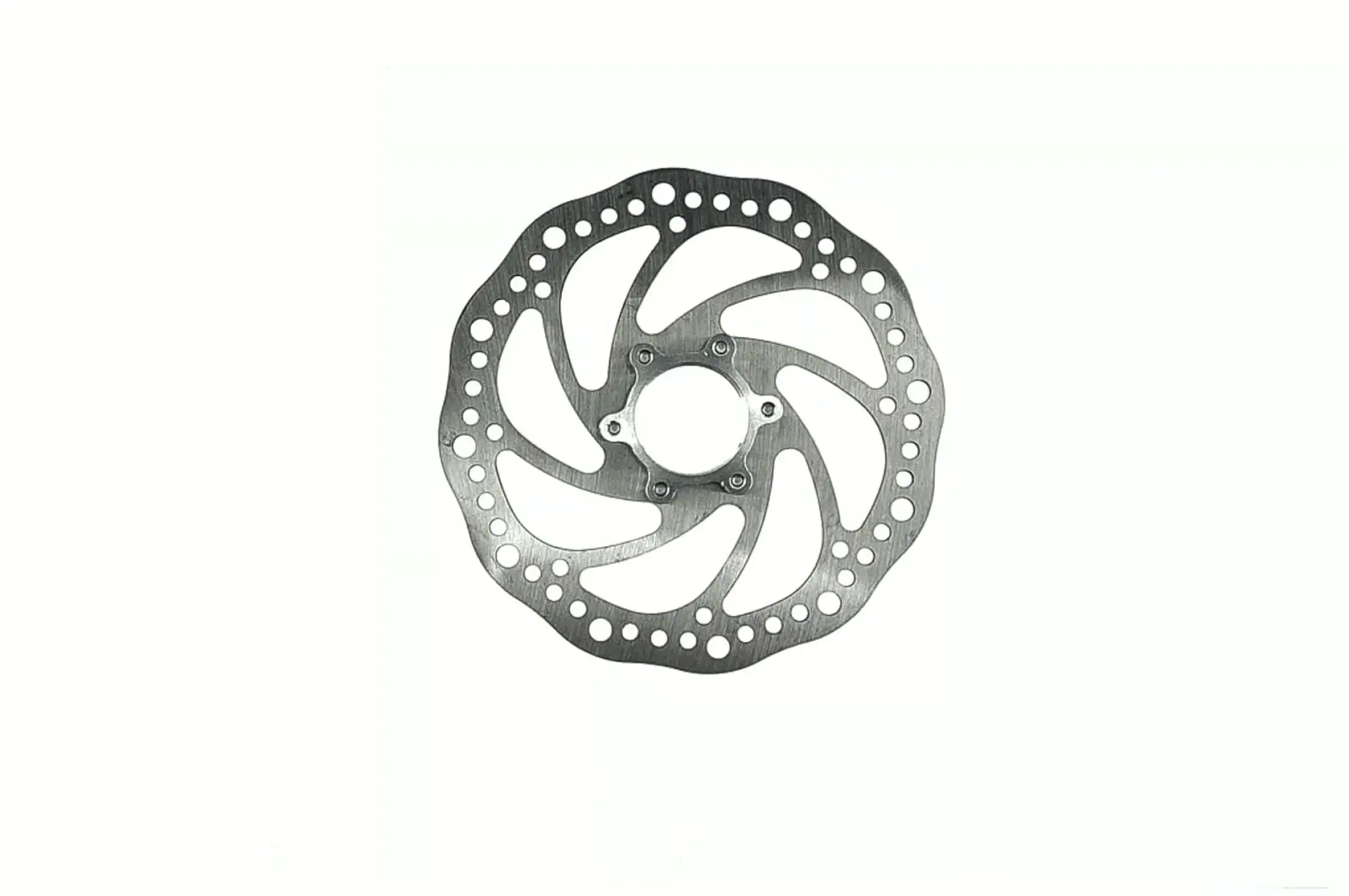 Диск тормозной велосипедный (mod:BL-028, Ø160mm, на 6 болтов) DS