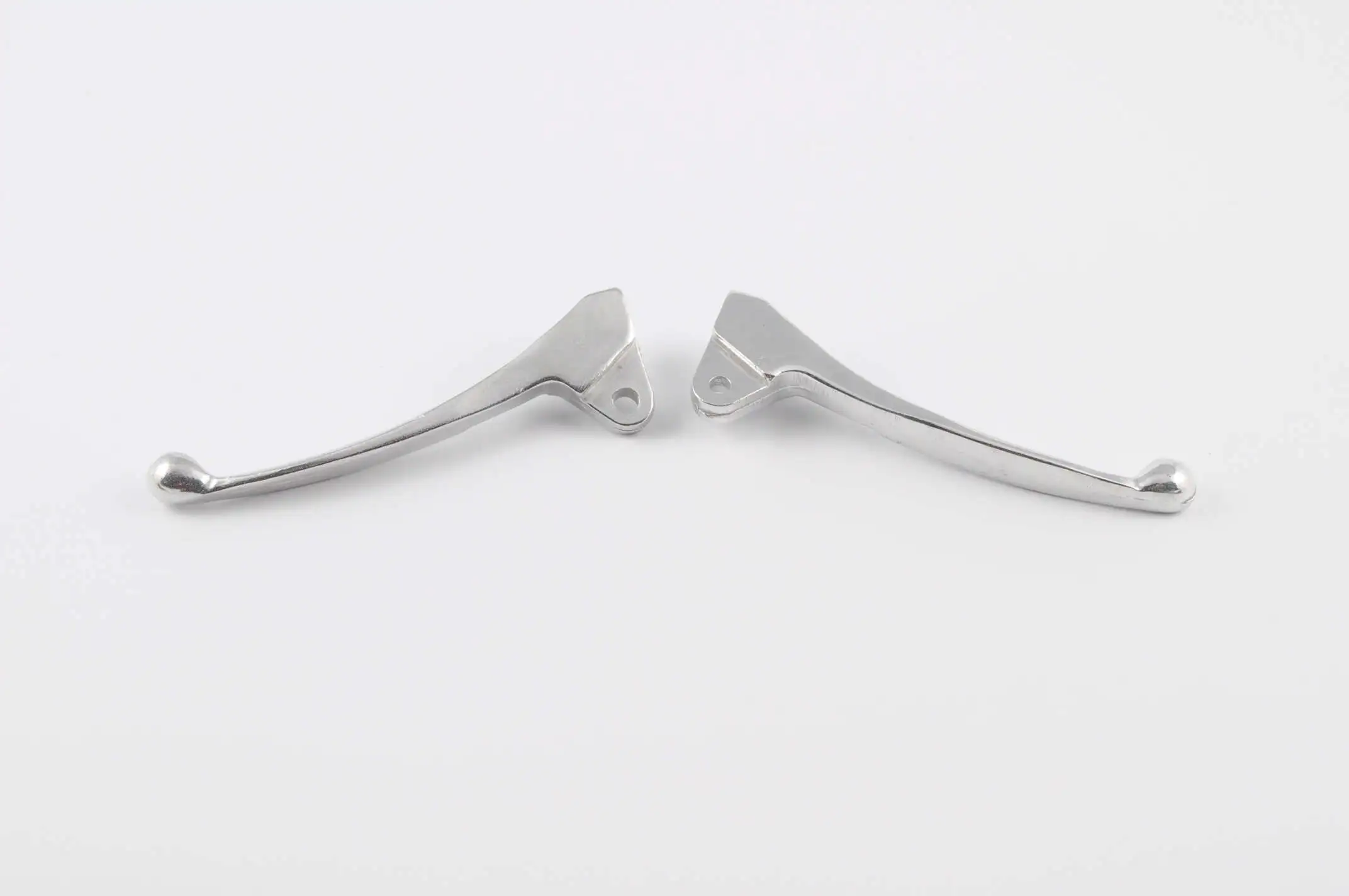 Рычаги руля Honda TACT AF16 (голые) (барабан/барабан, хром)