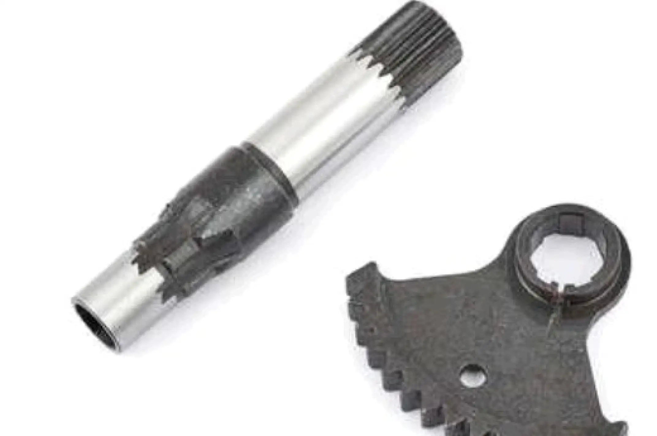 Сектор заводной МИНСК (+вал кикстартера) STEEL MARK