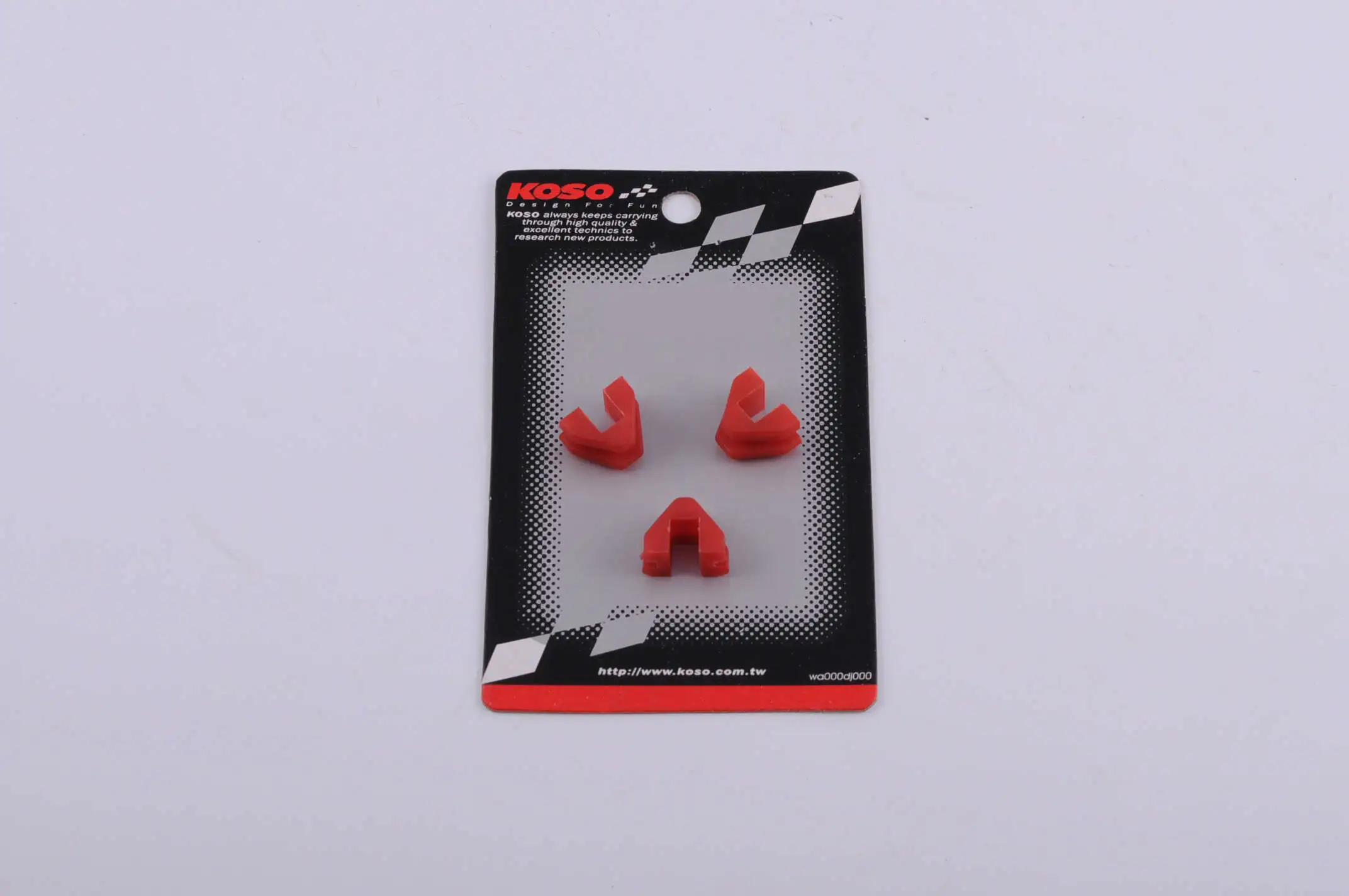 Скользители (слайдеры) 4T GY6 50 (тюнинг, красный) (Тайвань) KOSO
