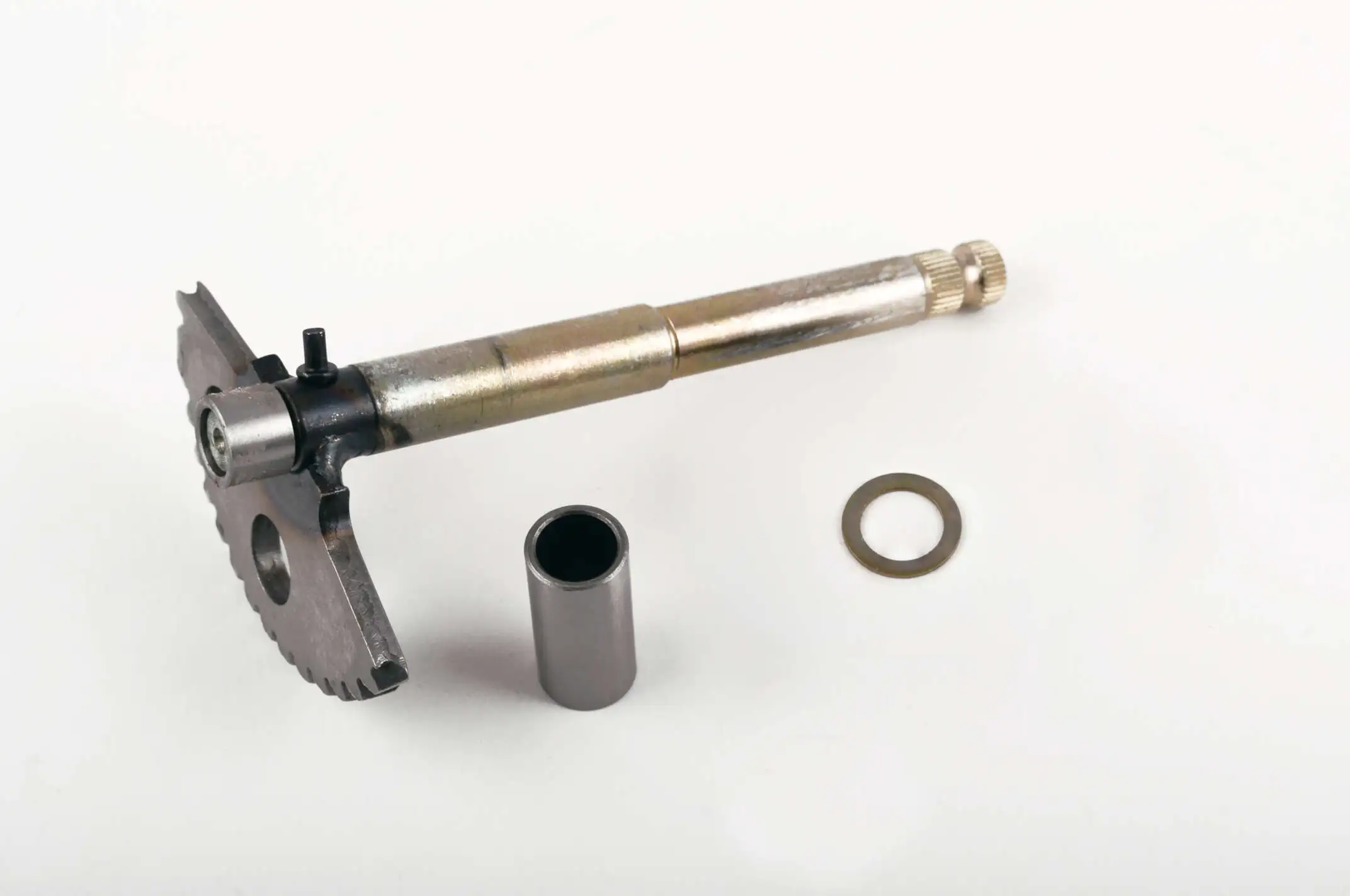 Сектор заводной (полумесяц) 4T GY6 125/150 (L-158mm) (+втулки) JH