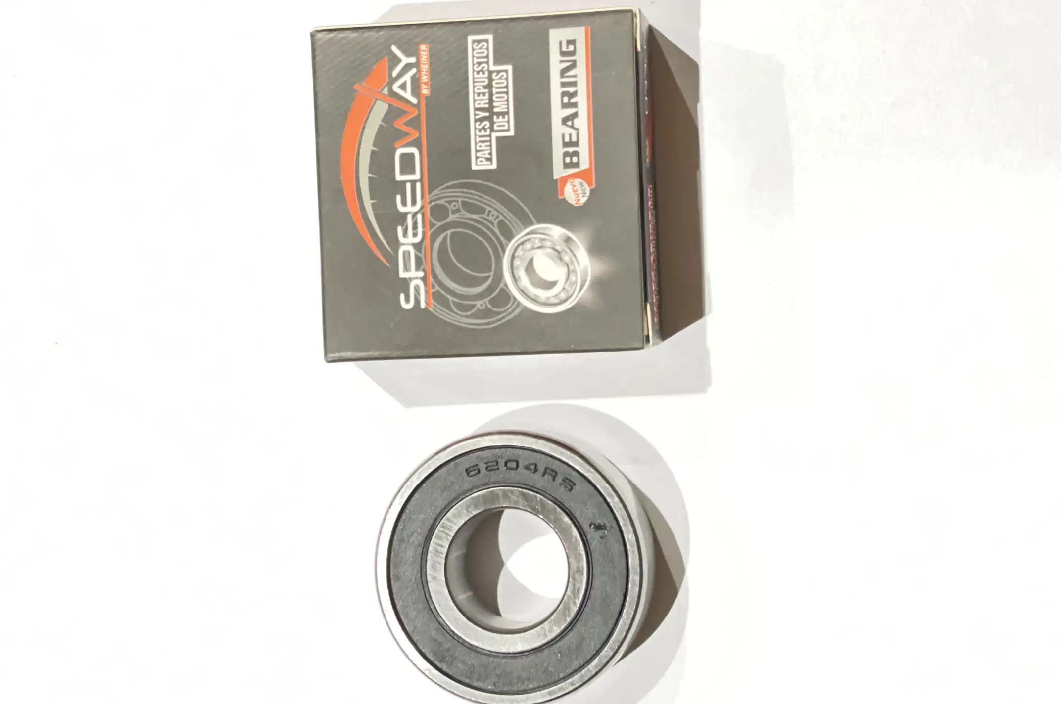 Подшипник коленвала 6204-2RS 20*47*14 (Honda TACT, Suzuki AD) (Китай)