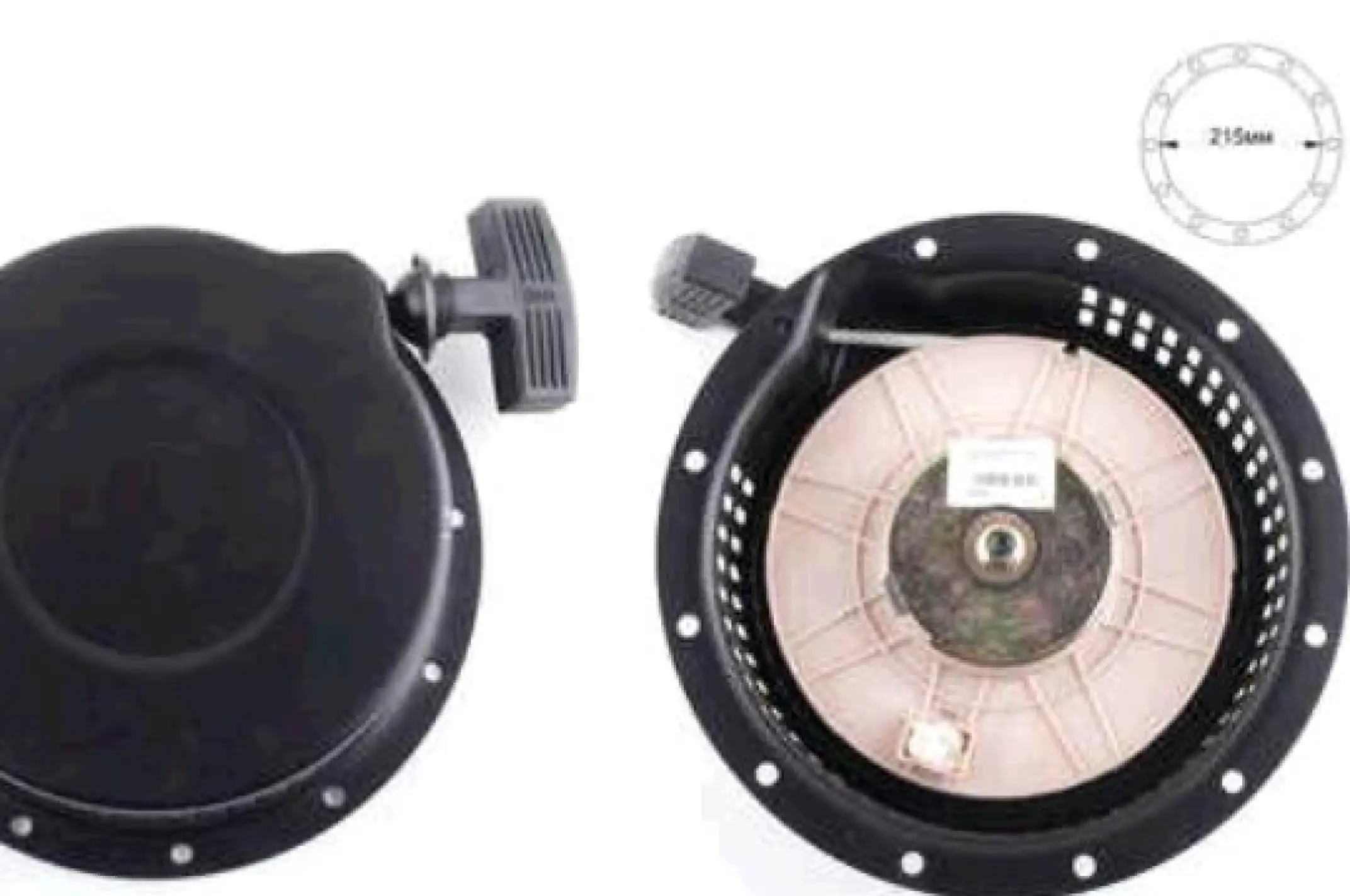 Стартер ручной (в сборе) м/б, бензогенератора   186F    (6/9Hp, D-215mm)   WENTOR