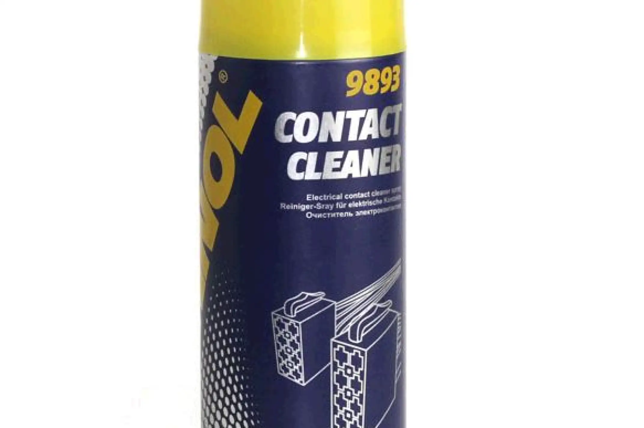 Очиститель контактных соединений   450мл   (9893 Contact Cleaner)   MANNOL