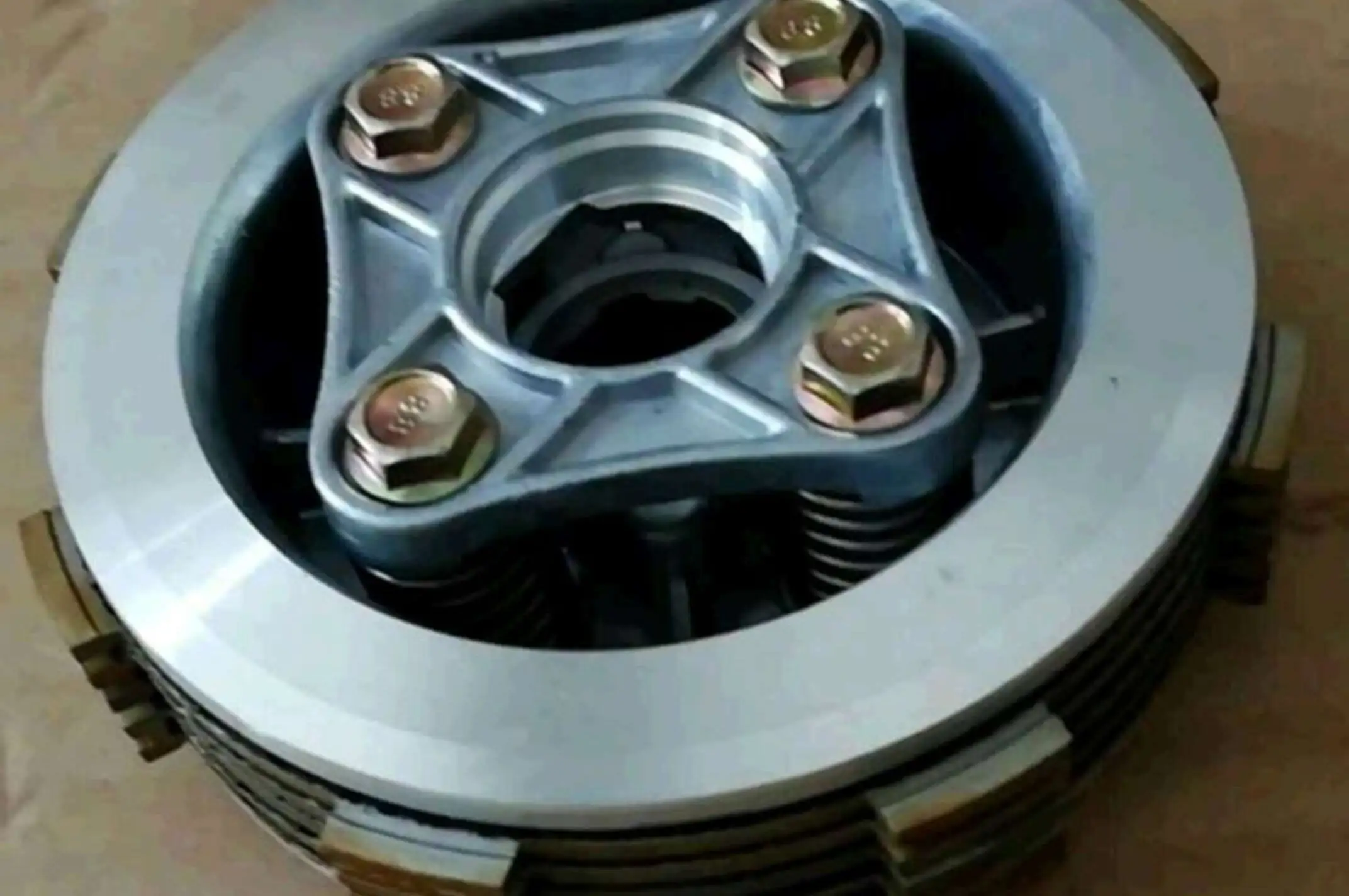 Диски сцепления (в сборе) 4T CG125 (диски, пружины, столик) JH