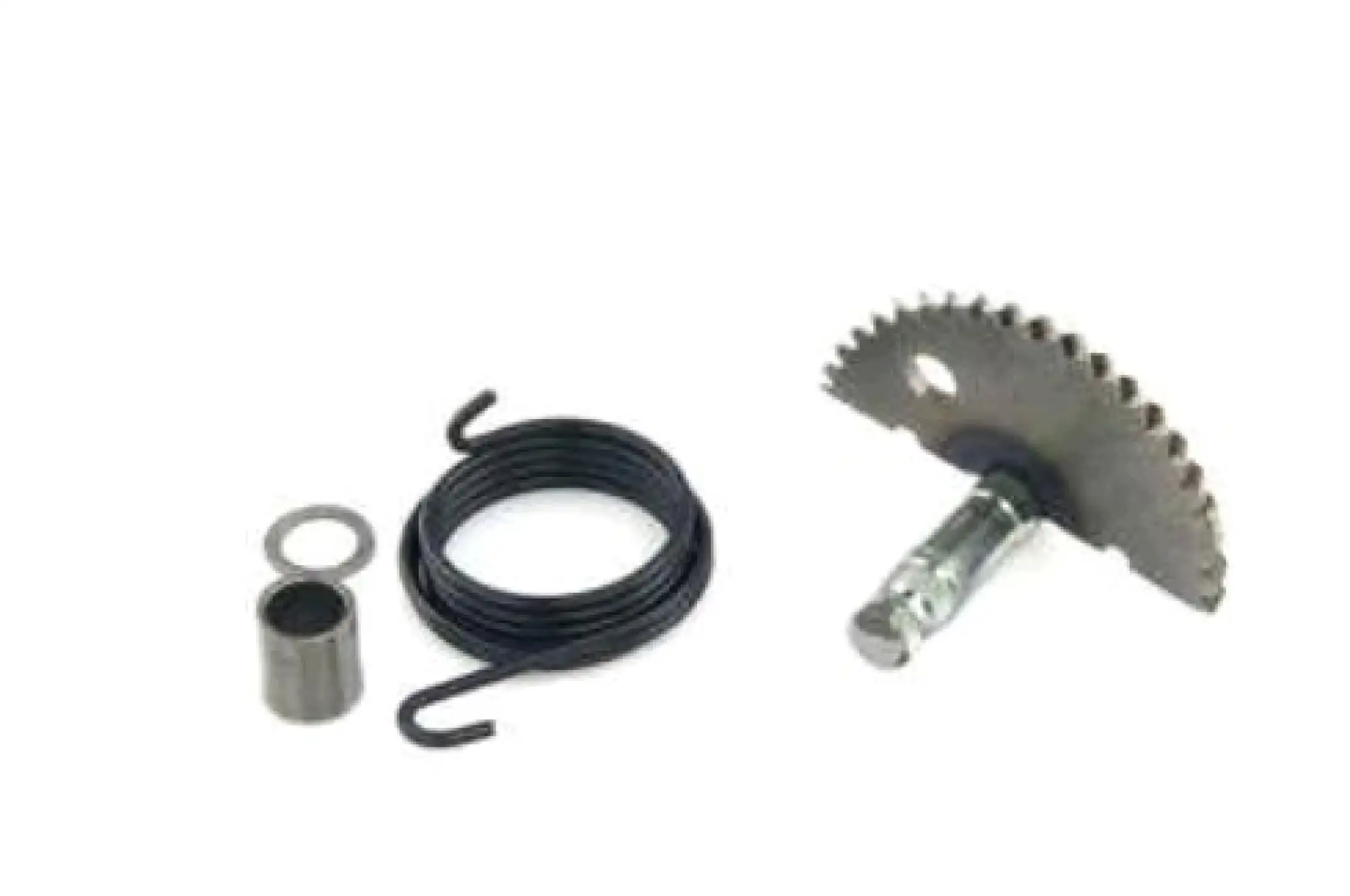 Сектор заводной (полумесяц)   4T GY6 50   (L-55mm)   (+пружина, втулки)