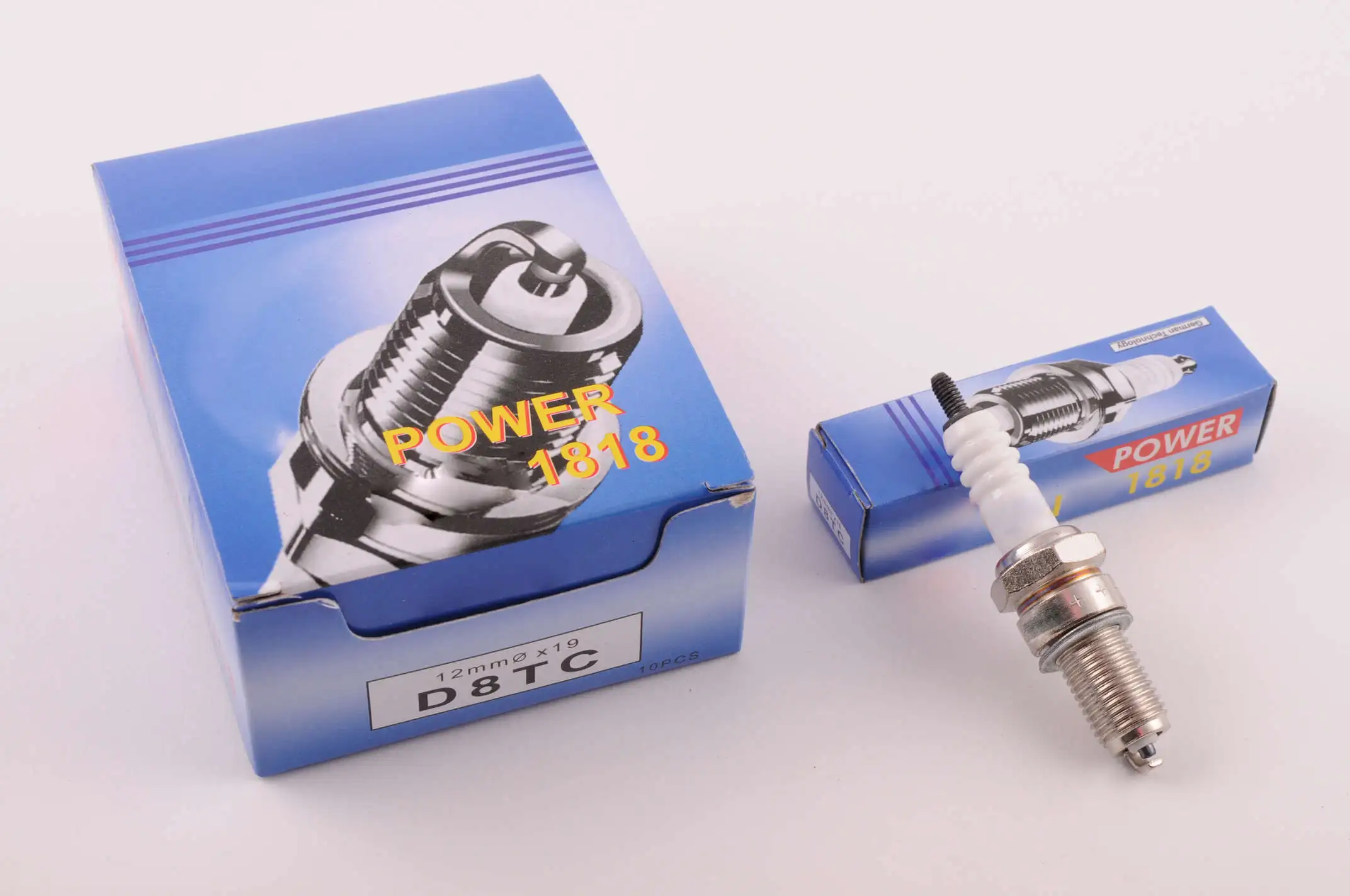 Свеча D8TC M12*1,25 19,0mm (4T 125-600cc) NPS 1818