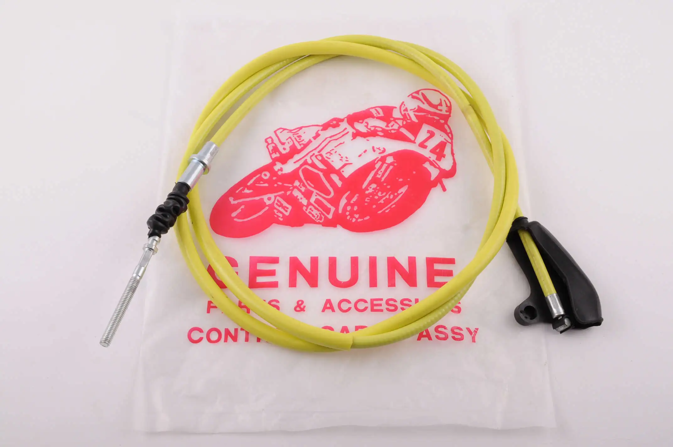 Трос заднего тормоза Yamaha JOG 50 (уп.1шт, желтый)