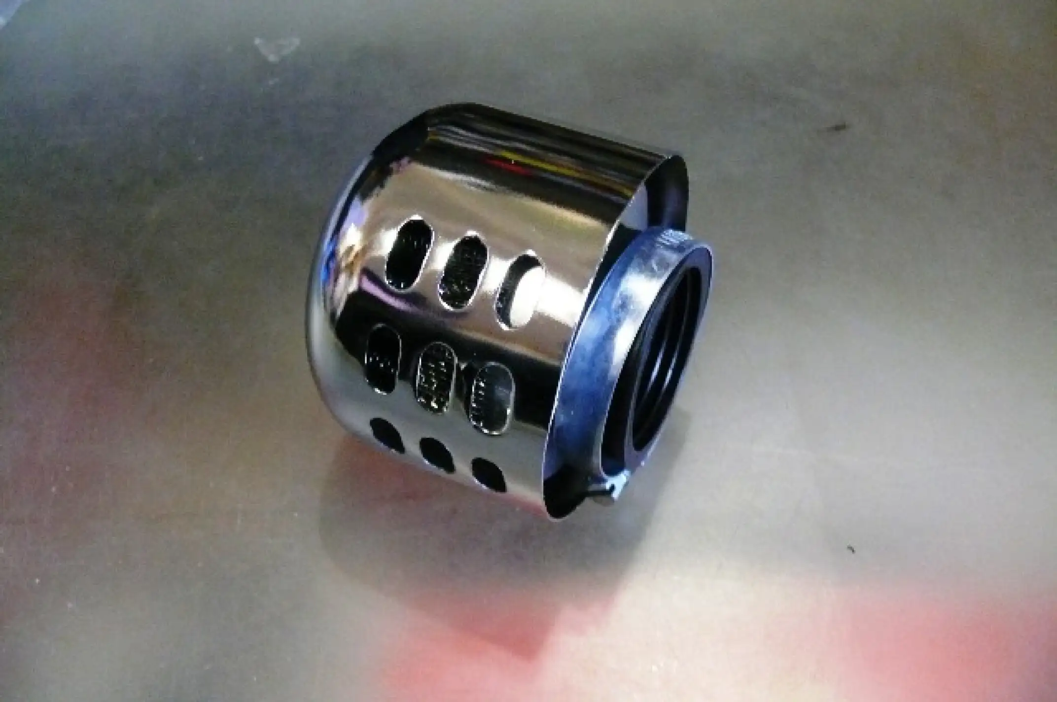 Фильтр воздушный (нулевик) Ø42mm, колокол (хром) VDK-2