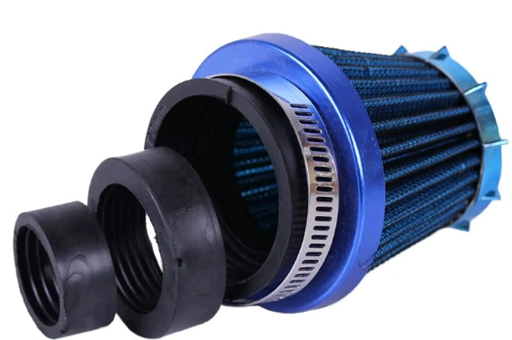 Фильтр воздушный (нулевик) Ø28/35/50mm (моющийся, синий) AMG