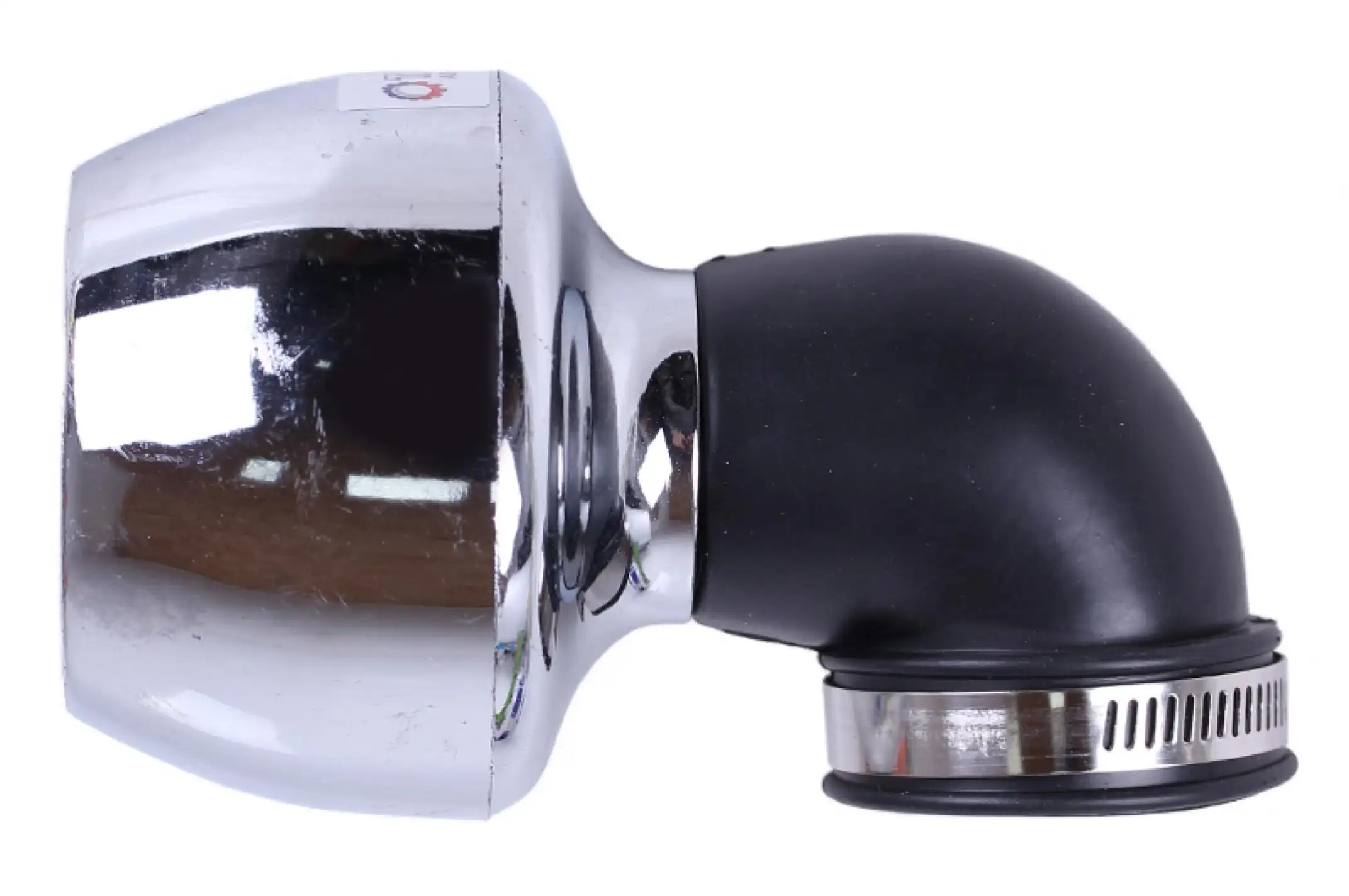 Фильтр воздушный (нулевик) Ø42mm, 90*, турбина (хром) AMG