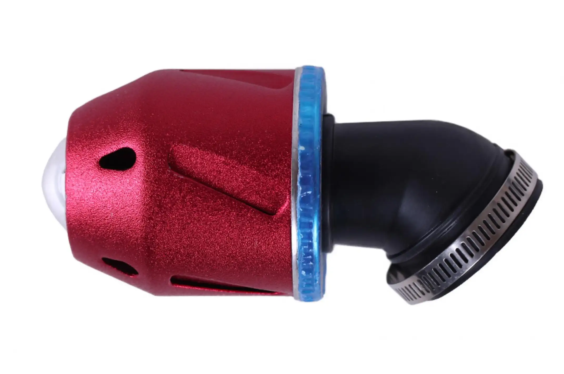 Фильтр воздушный (нулевик) Ø35mm, 45*, пуля (красный) AMG