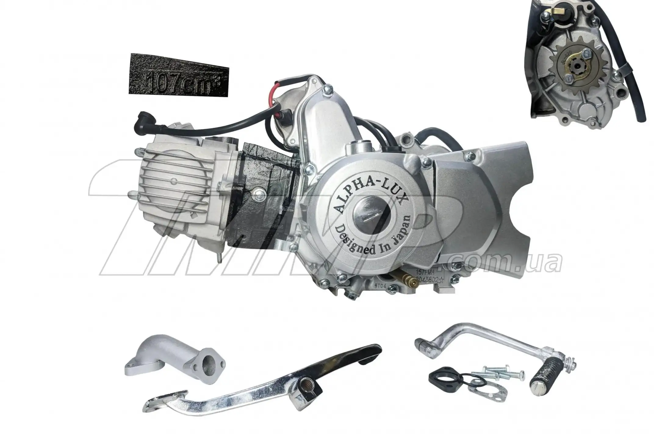 Двигатель   Delta, Activ 110cc   (МКПП 152FMH)   (Слоник)   EVO