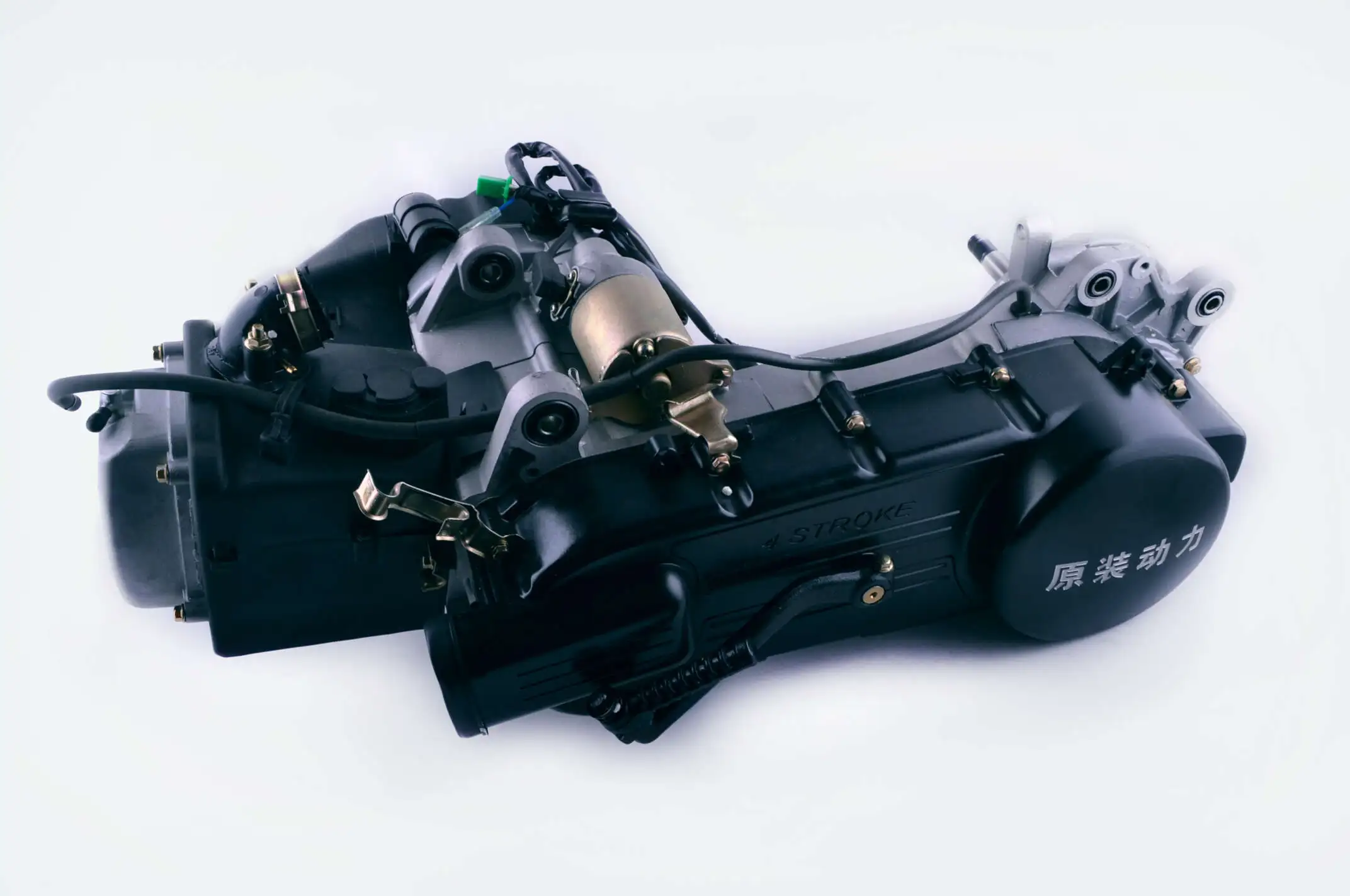 Двигатель   4T GY6 150cc   (157QMJ)   (13 колесо, короткий вал)   (TM)   EVO