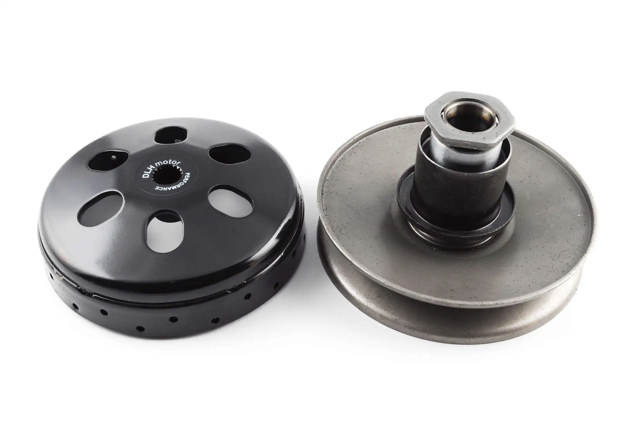 Вариатор задний (тюнинг, без пружин и колодок) 4T GY6 125/150 DLH