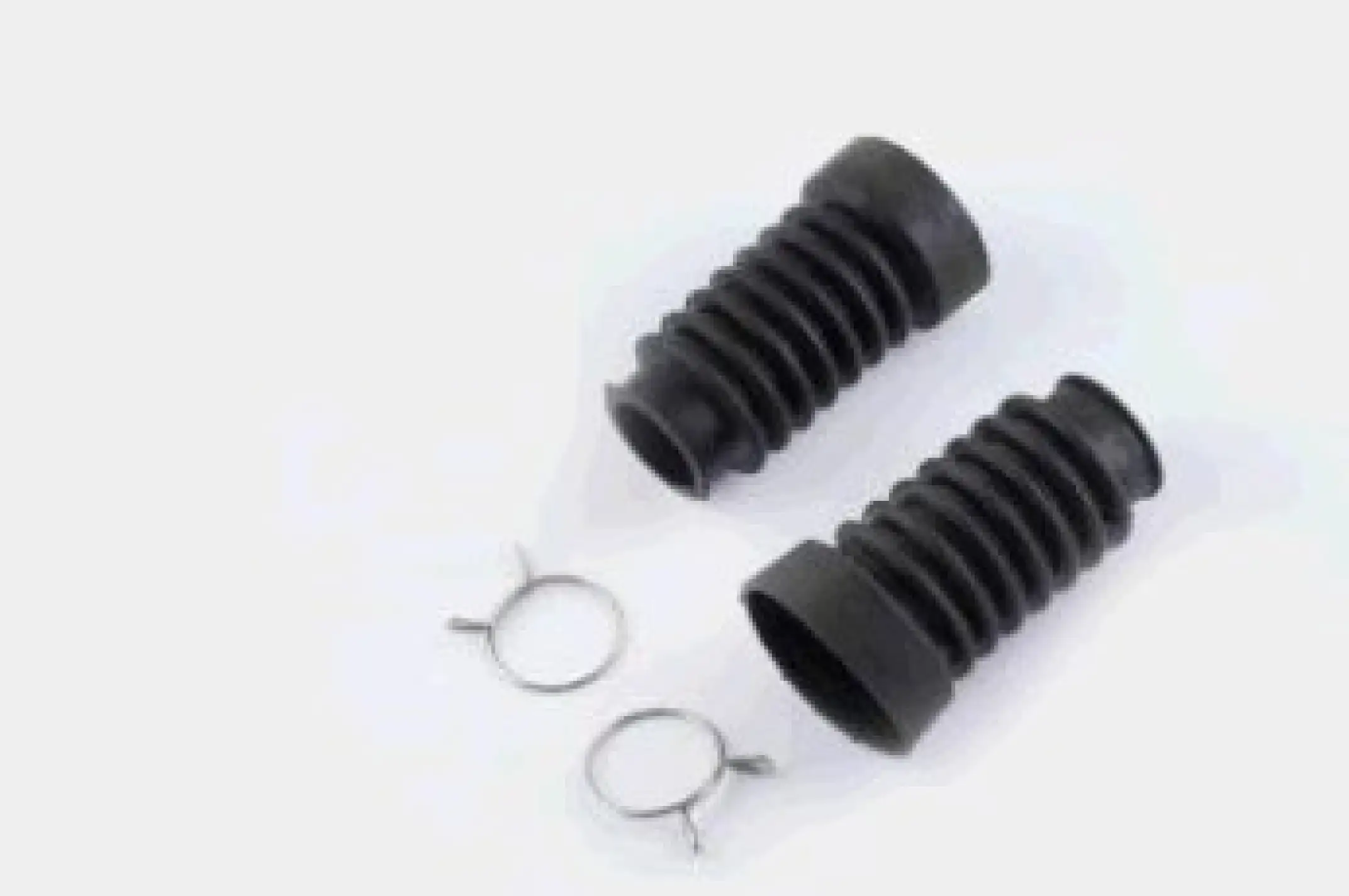 Гофры передней вилки (пара) L-80mm, d-27mm, D-45mm Yamaha JOG 50 3KJ (диск) KOMATCU