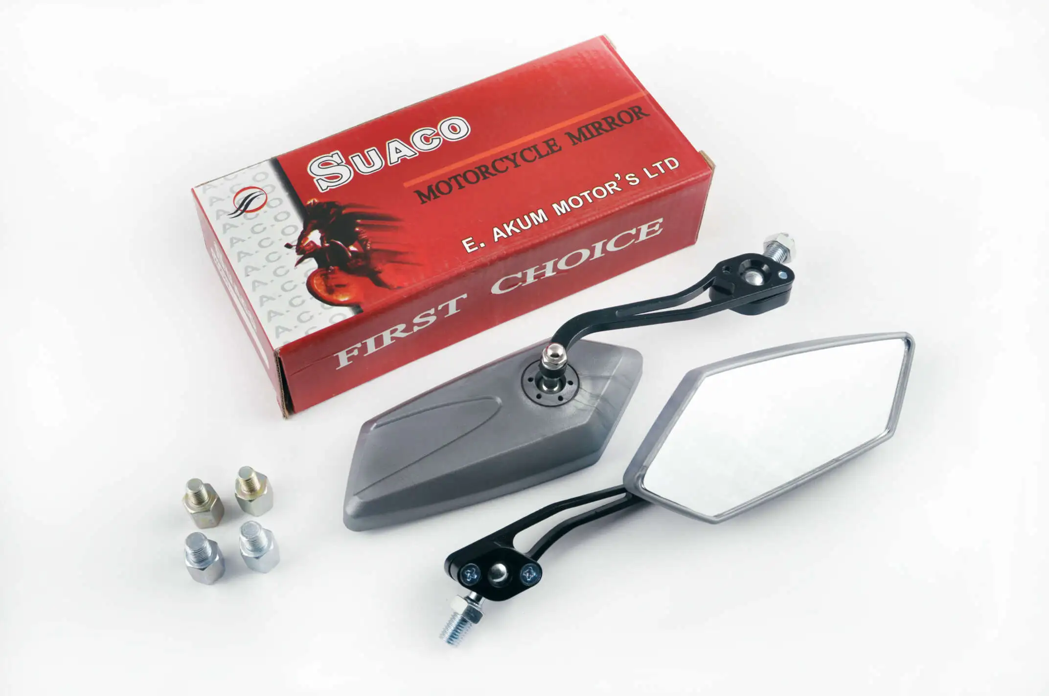 Зеркала   многоугольные   mod:200, 8/10mm   (серебро)   SUACO