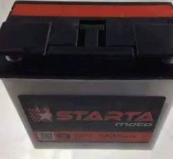 АКБ 12V 9А заливной STARTA (конус) (#AKY)