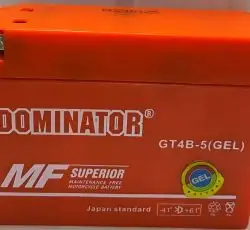 АКБ   12V 2,3А   гелевый, Suzuki/Yamaha   таблетка   (113x39x89) DOMINATOR VDK-4