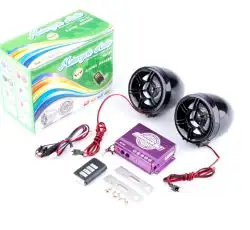Аудиосистема   (3, черные, сигн., МР3/FM/MicroSD/USB, ПДУ, разъем ППДУ 3.5mm)   ZUNA