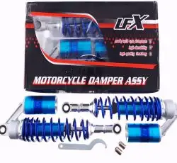 Амортизаторы (пара)   Delta   340mm, газомасляные   (синие)   KOMATCU   (mod.A)