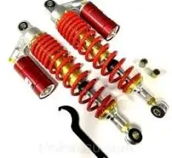 Амортизаторы (пара)   Delta   340mm, газомасляные   (красные)   EVO