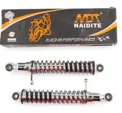Амортизаторы (пара)   ИЖ   320mm, регулируемые, с рычагом   (хром)    NDT