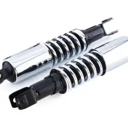 Амортизаторы (пара) МТ, ДНЕПР 350mm, регулируемые (хром) NDT