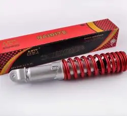 Амортизатор   GY6, DIO, LEAD   290mm, регулируемый   (красный металлик)   NDT