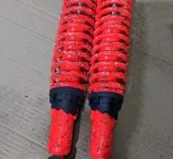 Амортизаторы (пара)   Delta   345mm, регулируемые   (оранжевые)   EVO