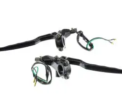 Рычаги руля (пара, с креплением) 4T GY6 125/150 KOMATCU (mod.A)