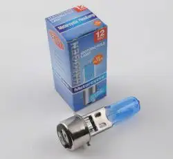 Лампа BA20D (2 уса)   12V 50W/50W   (супер белая)   BEST   (mod:A)